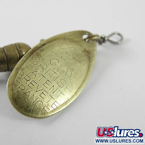 Mepps Aglia 2 Rotante, Ottone, 4,5g, Marchi originali, #1717