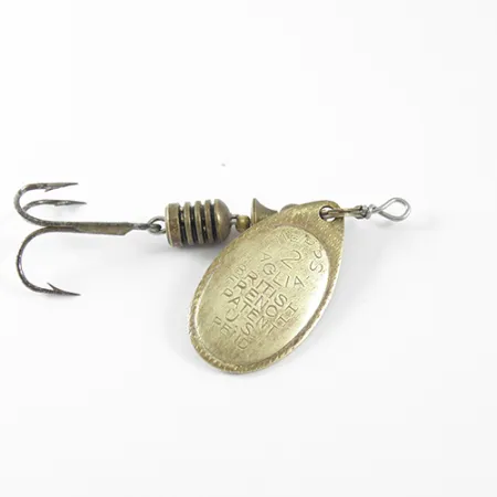 Mepps Aglia 2 Cucchiaino, Ottone, 4.5g, Marchio brevetto, #1718