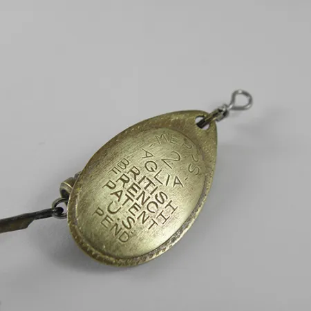 Mepps Aglia 2 Cucchiaino, Ottone, 4.5g, Marchio brevetto, #1718