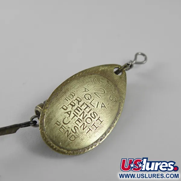 Mepps Aglia 2 Cucchiaino, Ottone, 4.5g, Marchio brevetto, #1718