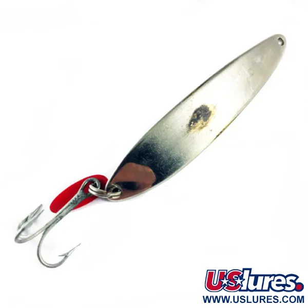 Bay de Noc Swedish Pimple Jig, Nichel, 21g, Alta Riflettenza, #1726