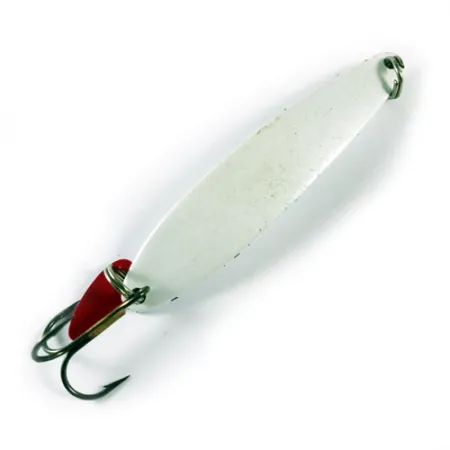 Bay de Noc Swedish Pimple Spoon, Bianco perla, 21g, Paletta, #1728