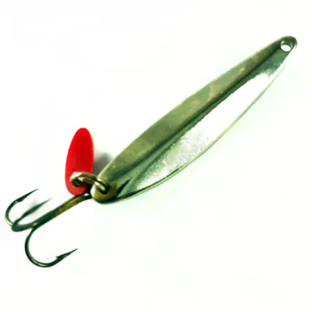 Bay de Noc Swedish Pimple Jig Verticale, Nichel / Blu, 14g, #1729