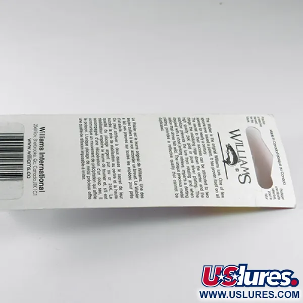 Williams Wabler W60 Ondulante, Viola/Argento, 21g, Argentato, #1736