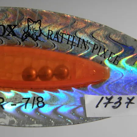 Blue Fox Rattlin Pixee Ondulante, Rainbow/Arancio Fluor., 25g, #1737