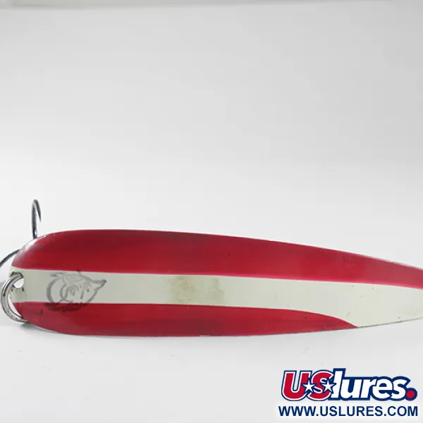 King Flutter Devle 3200 Cucchiaino, Rosso/Bianco/Nickel, 9g, #1741