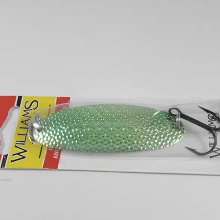 Williams Wabler W60 Ondulante, Argento/Verde, 21g, vero argento, #1764