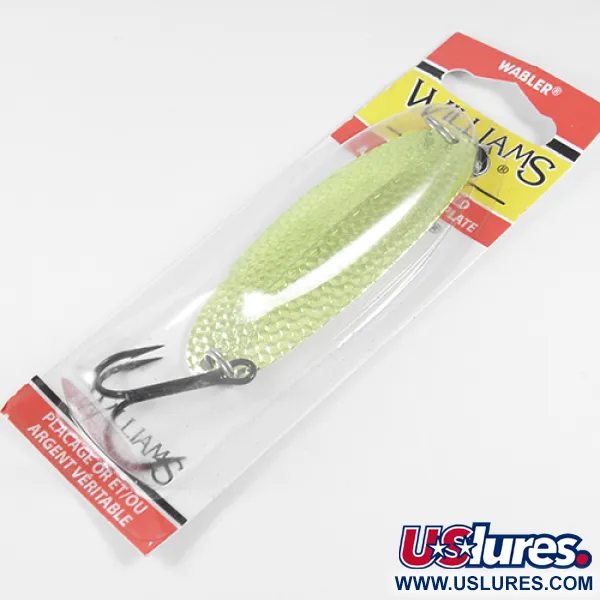 Williams Wabler W60 Ondulante, Argento/Verde Chiaro, 21g, #1767