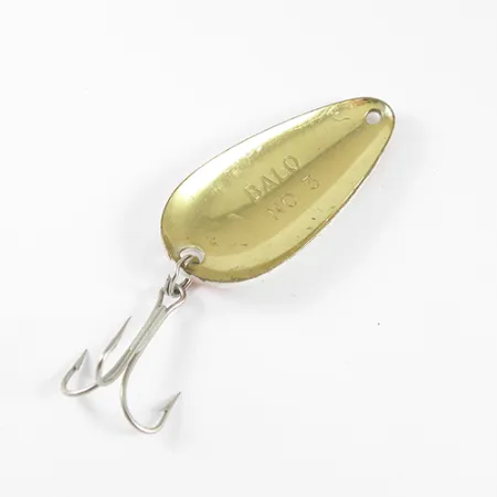 Balo 3 Ondulante, Bianco / Rosso / Ottone, 14g, Stile Vintage, #1769