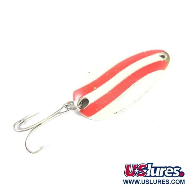 Balo 3 Ondulante, Bianco / Rosso / Ottone, 14g, Stile Vintage, #1769