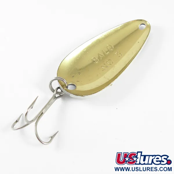 Balo 3 Ondulante, Nero / Bianco / Ottone, 14g, Motivo a onde, #1771