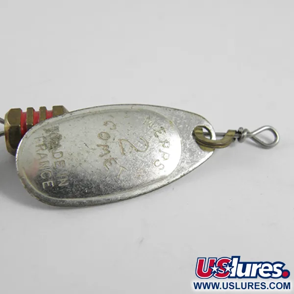 Mepps Comet 2 Cucchiaino, Argento, 4.3g, Amo Intercambiabile, #1779