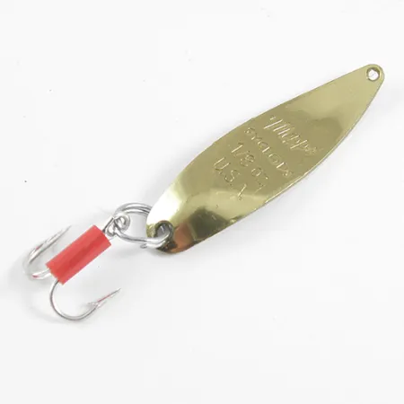 Mepps Syclops 00 Ondulante, Oro / Rosso, 3,5 g, Profilo S, #1790