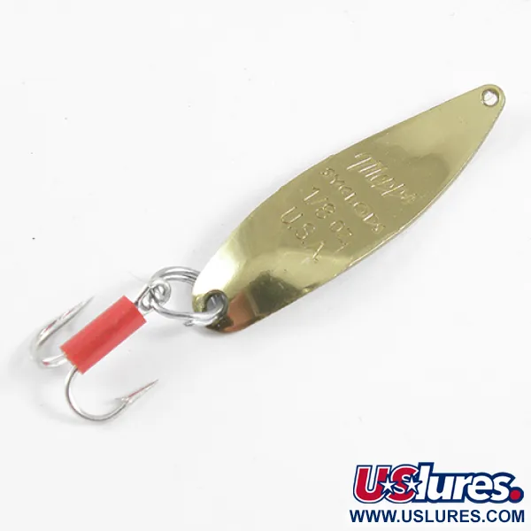 Mepps Syclops 00 Ondulante, Oro / Rosso, 3,5 g, Profilo S, #1790