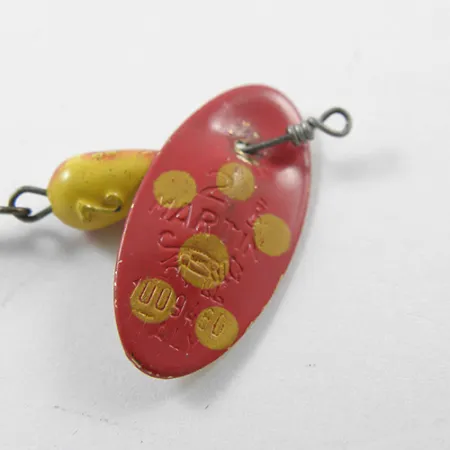 Panther Martin 2 Rotante, Rosso/Giallo/Ottone, 2,5g, Vintage, #1815