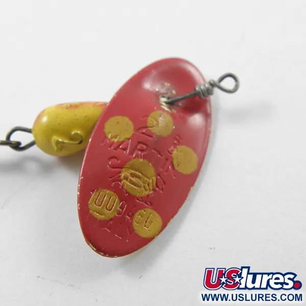 Panther Martin 2 Rotante, Rosso/Giallo/Ottone, 2,5g, Vintage, #1815