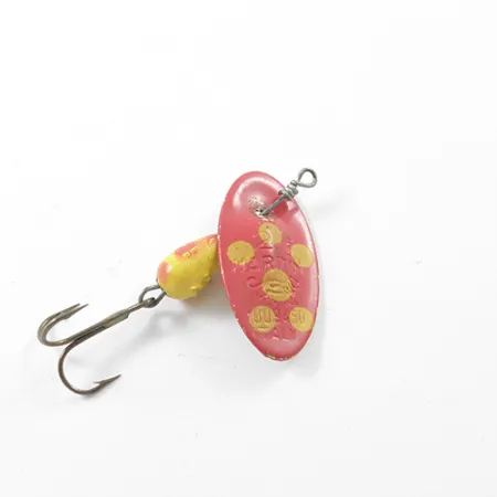 Panther Martin 2 Rotante, Rosso/Giallo/Ottone, 2,5g, Vintage, #1815