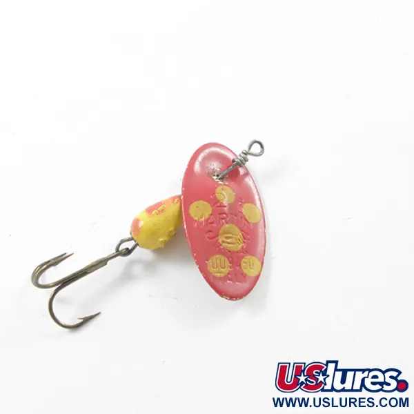 Panther Martin 2 Rotante, Rosso/Giallo/Ottone, 2,5g, Vintage, #1815