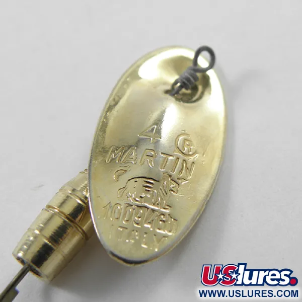 Panther Martin Zavorra con Mosca 4 Cucchiaino, Oro, 3g, Pala asse, #1816