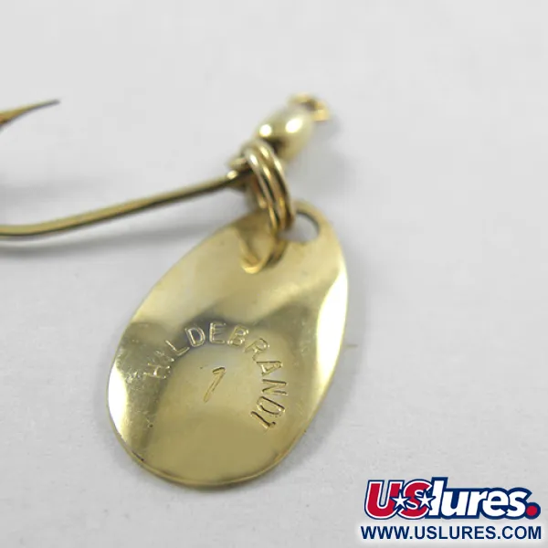 Yakima Bait Hildebrandt 1 Rotante, Oro, 1g, Sonic Blades, #1818