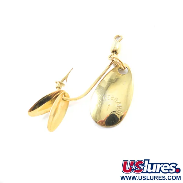 Yakima Bait Hildebrandt 1 Rotante, Oro, 1g, Sonic Blades, #1818