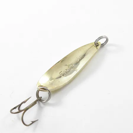 Acme Fiord Spoon Jr Ondulante, Giallo/Oro, 3.4g, Esca Vintage, #1821