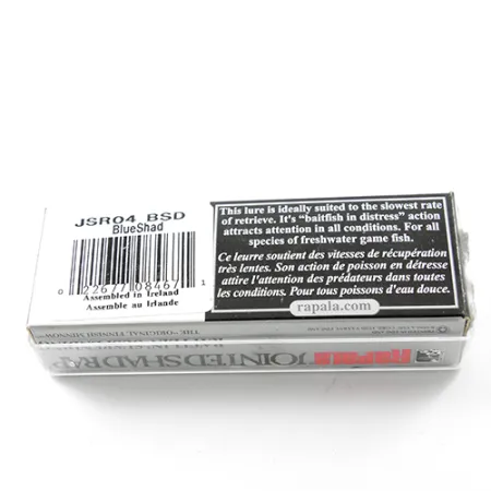 Rapala Jointed Shad Rap Rattlin 40, Blu chiaro, 5g, Snodato, #1832