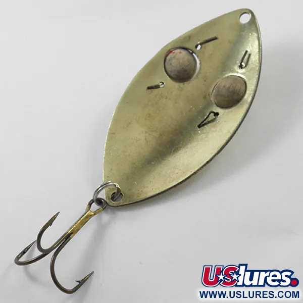 Lucky Strike Gold Red Flash Ondulante, Ottone, 21g, Occhi legno, #1840