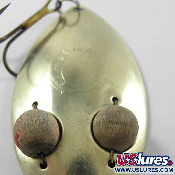 Lucky Strike Gold Red Flash Ondulante, Ottone, 21g, Occhi legno, #1840