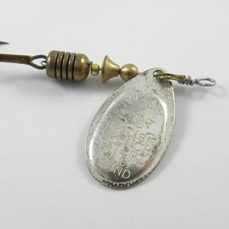 Mepps Aglia 2 Cucchiaino Rotante, Argento, 4.5g, Vintage, #1841