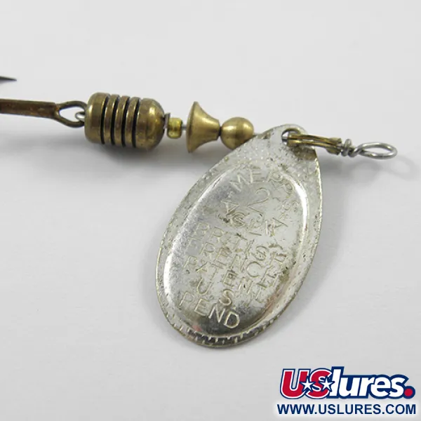 Mepps Aglia 2 Cucchiaino Rotante, Argento, 4.5g, Vintage, #1841