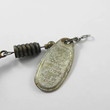 Mepps Comet 2 Cucchiaino, Argento, 4,5g, Amo piumato, #1846