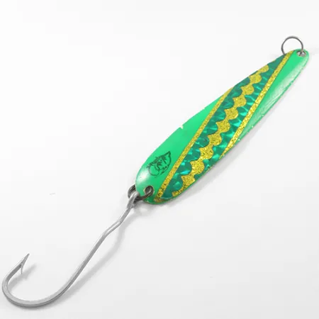 Eppinger Dardevle Flutter-Chuck Magnum 3200 Ondulante, Verde/Nickel, 14g, #1852