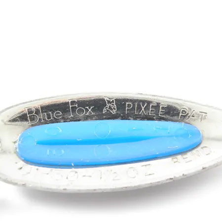 Blue Fox Pixee Ondulante, Nichel / Blu, 14g, Martellato, #1858