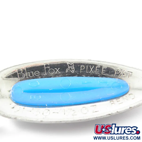 Blue Fox Pixee Ondulante, Nichel / Blu, 14g, Martellato, #1858