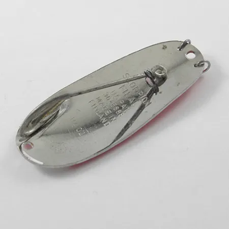 Scorpion Weedless Ondulante, Rosso / Bianco / Nickel, 7g, Antialga, #1863