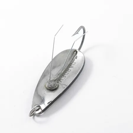 Eppinger Weedless Dardevle Midget Ondulante, Nero/Bianco/Nichel, 6g, #1867