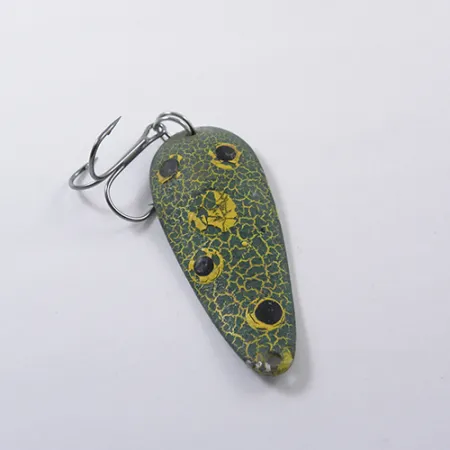 Eppinger Dardevle Imp Ondulante, Frog/Nickel, 11g, Vintage, #1869