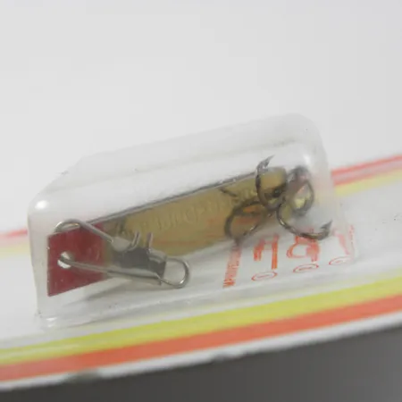 Luhr Jensen Super-Duper 502 Ondulante, Oro / Rosso, 2,5g, #1878