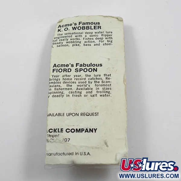 Acme Kastmaster Ondulante, Arancione, 14g, Lega Bilanciata, #1886