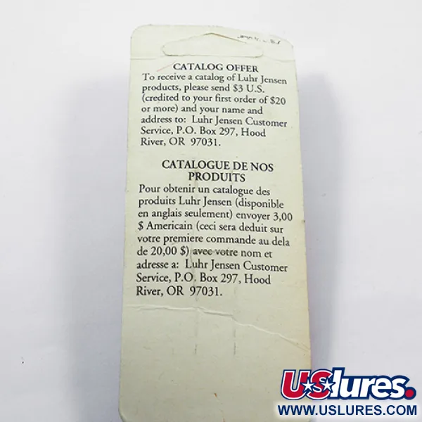 Luhr Jensen Krocodile Die #3 Ondulante, Nichel, 10g, Long Cast, #1887