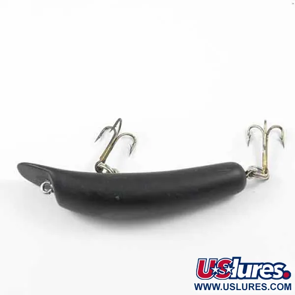 Esca Kautzky Lazy Ike, Nero, 7.5g, Legno di balsa, #1925