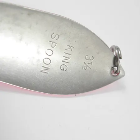 Pro King Weedless King Spoon Ondulante, Argento/Rosa, 34g, Anti-erba, #1931