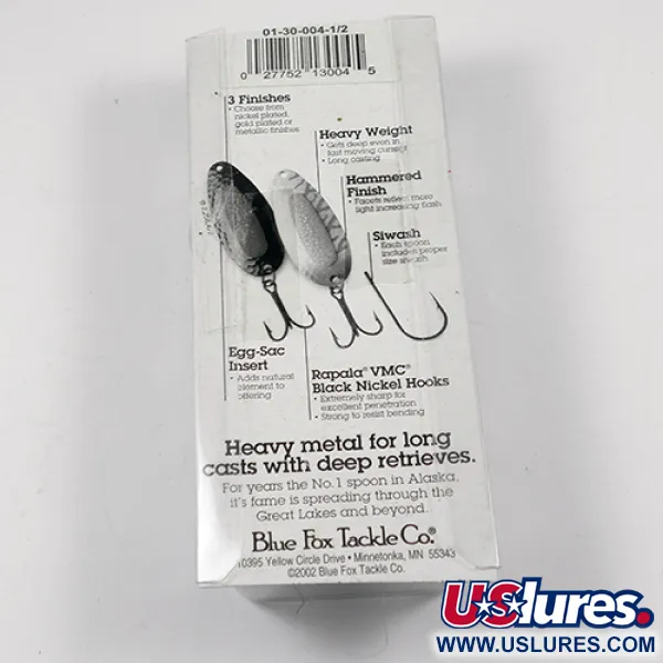 Blue Fox Pixee Ondulante, Nichel / Verde, 14g, Martellato, #1940