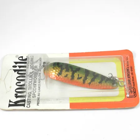 Luhr Jensen Krocodile Die #5 Ondulante, Fire Tiger/Gold, 21g, #1944