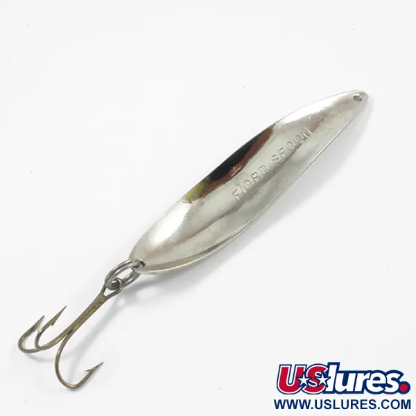Acme Fiord Spoon Ondulante, Nickel/Blu, 18g, Lancio Lungo, #1948