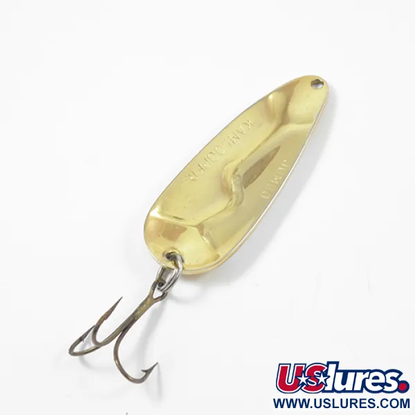 Acme Kamlooper Jumbo Cucchiaino, Rosso/Bianco/Nickel/Oro, 18g, #1966