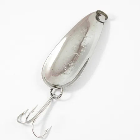 Nebco Flashbait 166 Cucchiaino, Nichel martellato, 14g, #1975