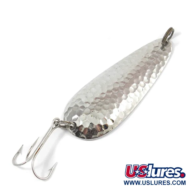 Nebco Flashbait 166 Cucchiaino, Nichel martellato, 14g, #1975