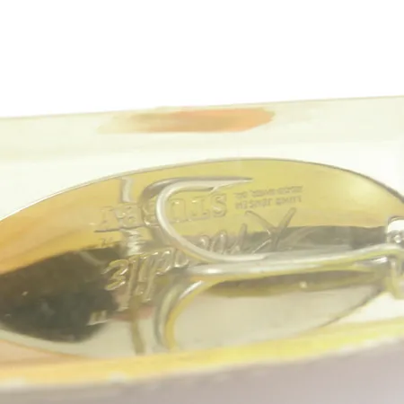 Luhr Jensen Lil' Kroc Cucchiaino, Cromo/Rosso, 21g, Lancio lungo, #1977